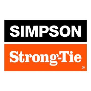 Simpson Strong-Tie FPBS44 E-Z Spike™ Black Powder-Coated Post-Base Spike for 4x4