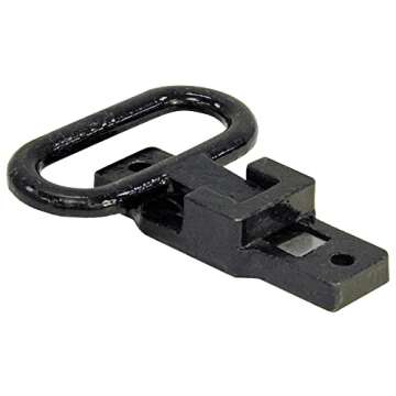 Buyers Products B2797BPC Folding Safety Step And Handle With Safety Storage, Black E-Coat Finish, Mu...