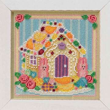 Sugar Cookie House Beaded Cross Stitch Kit - Mill Hill 2019 Collection