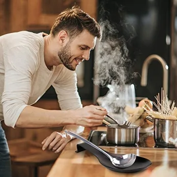 Stylish VanlonPro Stainless Steel Spoon Rest for Every Kitchen