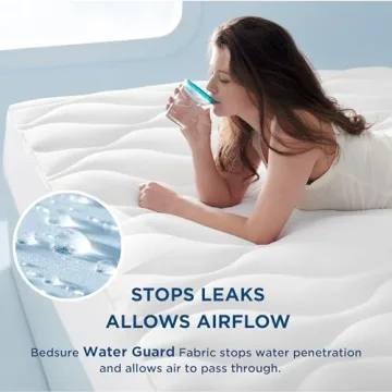 Bedsure Breescape Waterproof Mattress Protector Queen