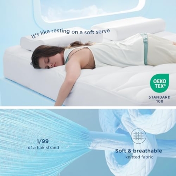 Bedsure Breescape Waterproof Mattress Protector Queen