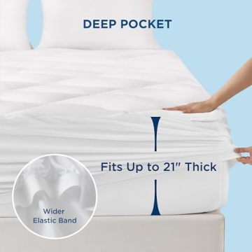 Bedsure Breescape Waterproof Mattress Protector Queen
