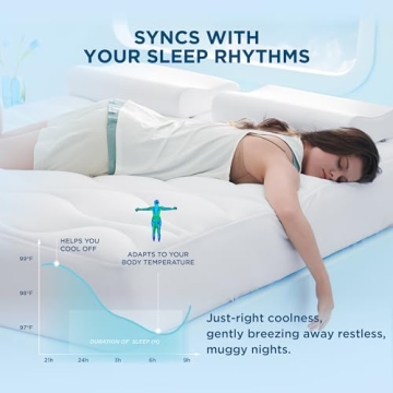 Bedsure Breescape Waterproof Mattress Protector Queen