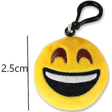 CRSUSUKJ Emoticon Plush Keychains for Every Occasion