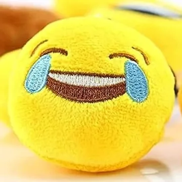 CRSUSUKJ Emoticon Plush Keychains for Every Occasion