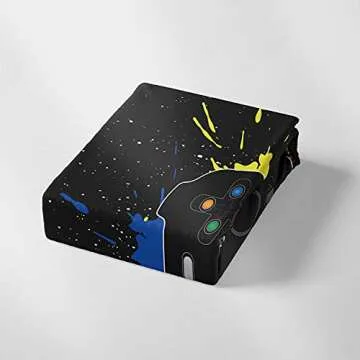 AILONEN Gamer Bedding Set for Boys Featuring Gamepad Design