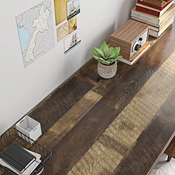 Livelynine Waterproof Peel and Stick Wood Plank Flooring