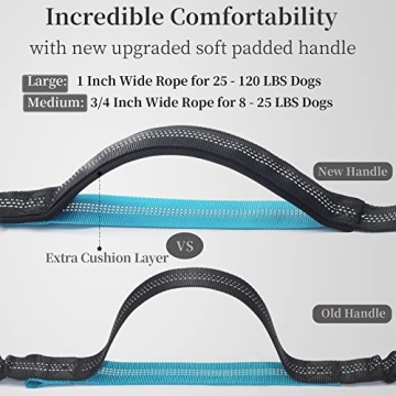 iYoShop Hands Free Dog Leash for Large Dogs with Pouch