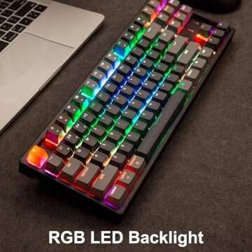 Buy Keychron K8 Wireless Mechanical Keyboard - TKL, RGB, Hot-swappable