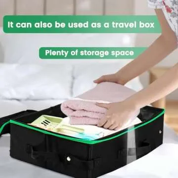 Convenient Ferrafay Portable Cat Litter Box for Travel