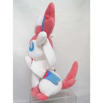 Sanei PP125 Pokemon All Star Collection Sylveon Plush, Brown/a