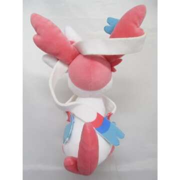 Sanei PP125 Pokemon All Star Collection Sylveon Plush, Brown/a