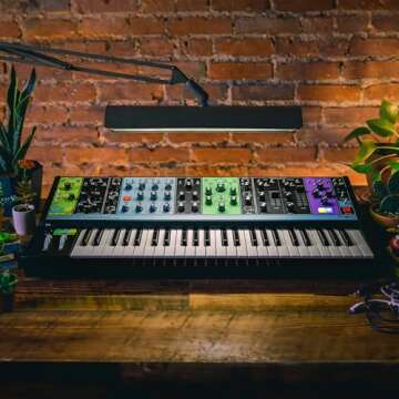 MOOG Matriarch Patchable 4-Note Paraphonic Analog Synthesizer with Sequencer and Filters