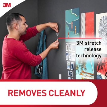 Command Medium Clear Wall Hooks for Damage Free Hanging