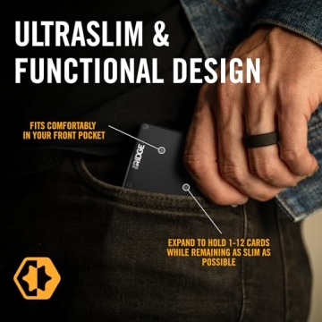 Ridge Wallet - Slim RFID Men’s Wallet for Everyday Use