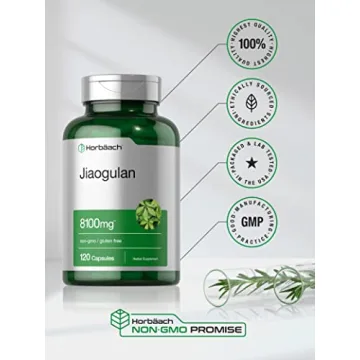 Horbäach Jiaogulan Capsules for Energy and Stamina