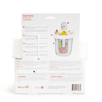 Munchkin Super Scoop Bath Toy Storage - Grey
