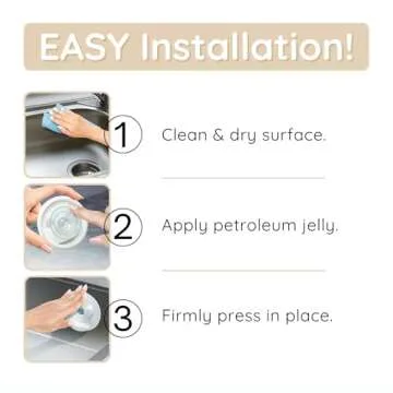 The Daddy Caddy - Kitchen Sink Sponge Holder with Suction Cup - Smiley Face Organizer Keeps Mommy and Daddy Clean and Dry - Scrub Caddy by Storage Theory (White, 1 Pack)