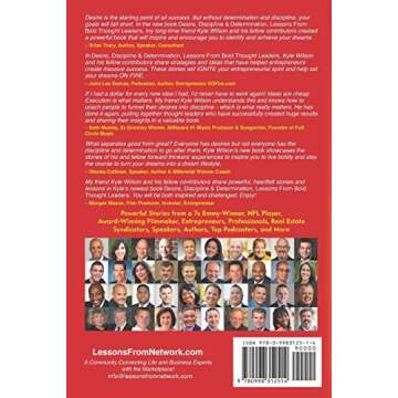 Desire, Discipline and Determination, Lessons From Bold Thought Leaders