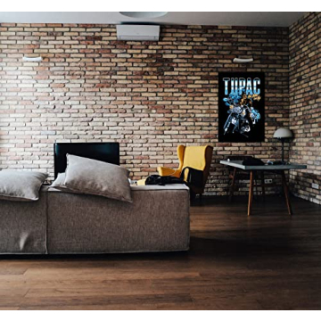 Tupac Shakur Motorcycle Poster - 2Pac All Eyez On Me