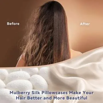 Luxurious 100% Mulberry Silk Pillowcases – Skin and Hair Friendly