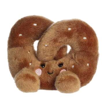 Aurora® Adorable Palm Pals™ Twist Pretzel™ Stuffed Animal - Pocket-Sized Play - Collectable Fun - Brown 5 Inches
