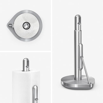 Simplehuman Tension Arm Paper Towel Holder for Kitchen
