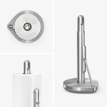 Simplehuman Tension Arm Paper Towel Holder for Kitchen