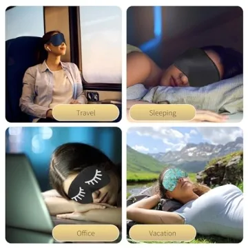 ZIMASILK 100% Natural Silk Sleep Mask for Quality Sleep