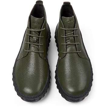Stylish Dark Green Camper Men's Modern Ankle Boots