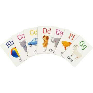 Engaging Alphabet Flash Cards for Early Learning