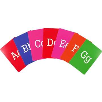 Alphabet Flash Cards for Kids Learning and Fun