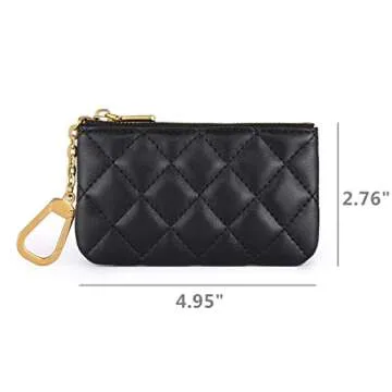 Mossruta Premium Leather Mini Key Pouch - Stylish & Functional