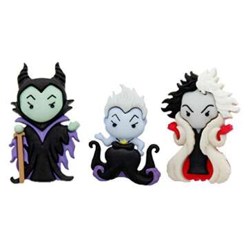 Dress It Up Disney Buttons – Maleficent, Ursula & Cruella