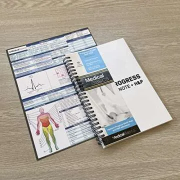 Progress & H&P + 4 Day SOAP Notebook - Progress Note + Medical History and Physical notebook, 50 templates with perforations