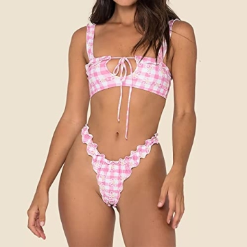 IEPOFG Sexy Two Piece Bikini for Beach Getaways
