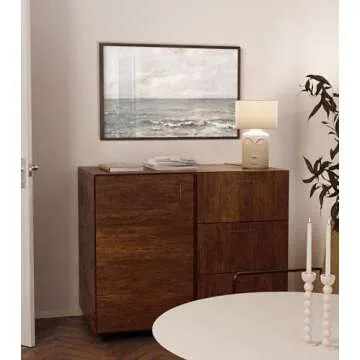 HAUS AND HUES Coastal Wall Art - Vintage Frame Prints and Oil Paintings Collection for Timeless Wall...