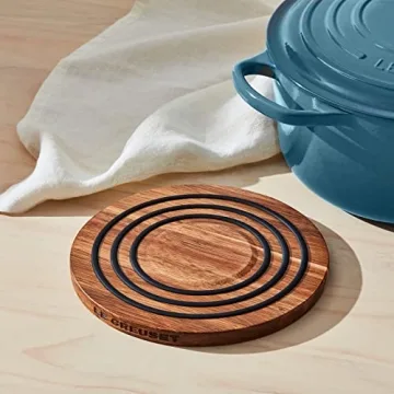 Le Creuset Magnetic Wooden Trivet for Every Kitchen