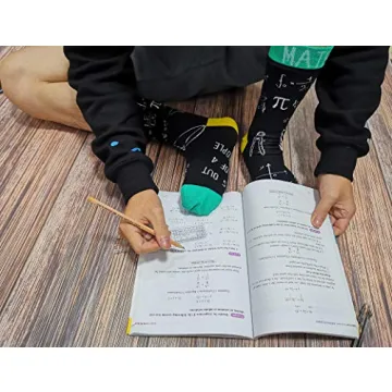 IRISGOD Funny Nerd Socks for Math Lovers | Gift Idea