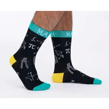 IRISGOD Funny Nerd Socks for Math Lovers | Gift Idea