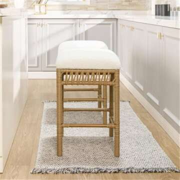 Buy Jennifer Taylor Home Lucia Backless Counter Stool