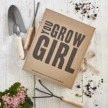 You Grow Girl Gardening Tool Set Perfect Gift for Gardeners