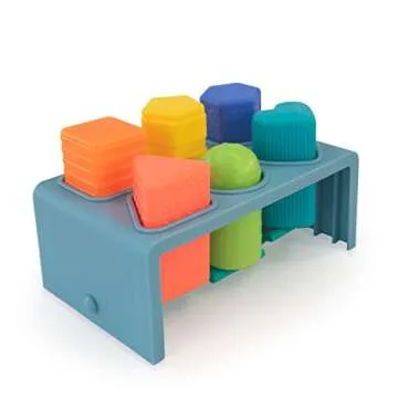 SASSY Press & POP Shape Sorting Bench - Interactive Learning Toy