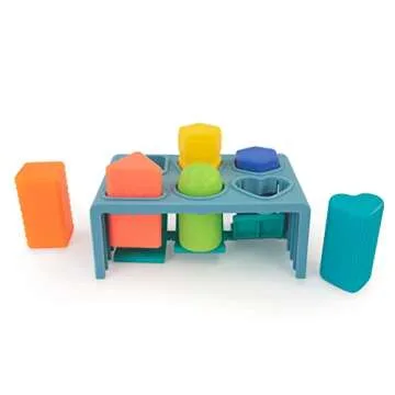 SASSY Press & POP Shape Sorting Bench for Kids