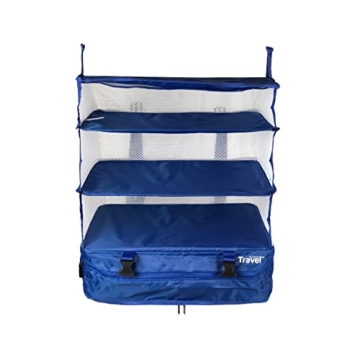 Portable Hanging Travel Shelves for Effortless Packing