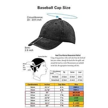 AOSMI 3 Pack Vintage Washed Baseball Caps for All