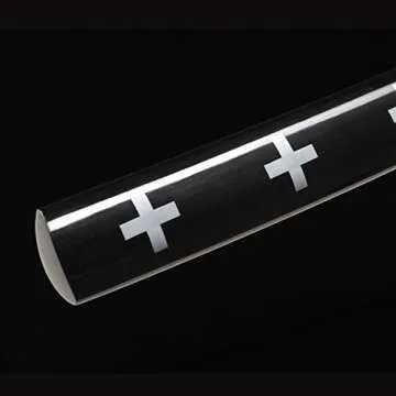 Sword Valley Trafalgar Law Sword - Yellow 40.9″ - Cosplay Prop Anime Katana Samurai Sword - Anime Original Texture Carbon Steel Blade Carving Symbol - Handle Absorbs Sweat and Prevents Slipping