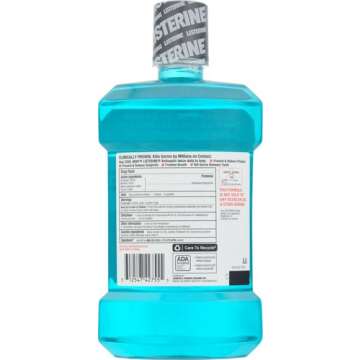 Listerine Cool Mint Antiseptic Mouthwash for Freshness