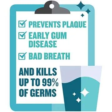 Listerine Cool Mint Antiseptic Mouthwash for Freshness